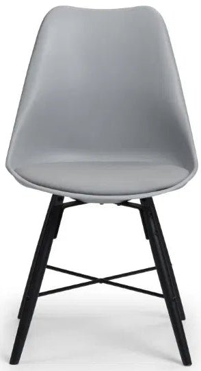 Staten Metal Dining Set With 4 Kari Chairs - Julian Bowen