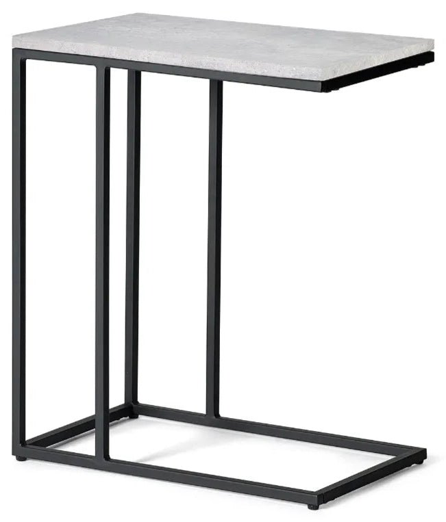 Staten Metal Drinks Table - Julian Bowen