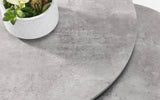 Staten Round Metal Nest of 2 Coffee Tables - Julian Bowen