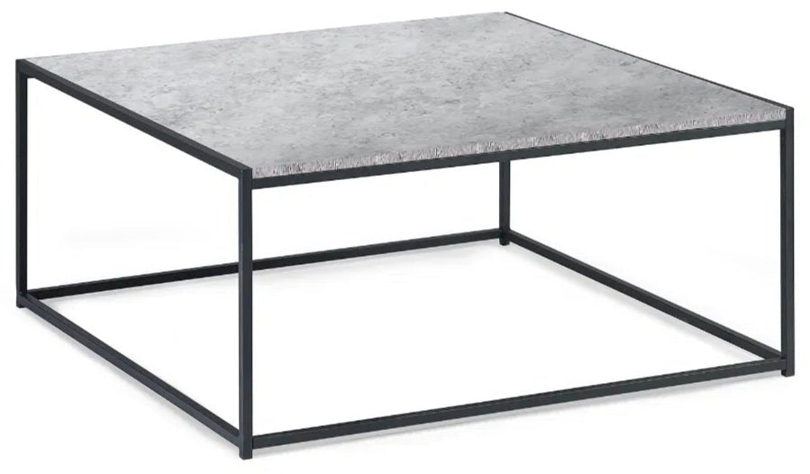 Staten Square Metal Coffee Table - Julian Bowen