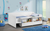 Stella White Low Sleeper Bed