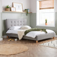 Stockholm Retro Fabric Bed - Birlea