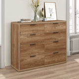 Stockwell Rustic 8 Drawer Merchants Chest - Birlea