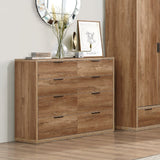Stockwell Rustic 8 Drawer Merchants Chest - Birlea