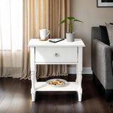Stratford 1 Drawer Side Table - Seconique