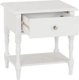 Stratford 1 Drawer Side Table - Seconique