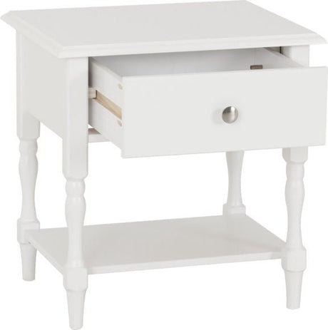 Stratford 1 Drawer Side Table - Seconique