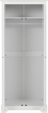 Stratford 2 Door Double Wardrobe - Seconique