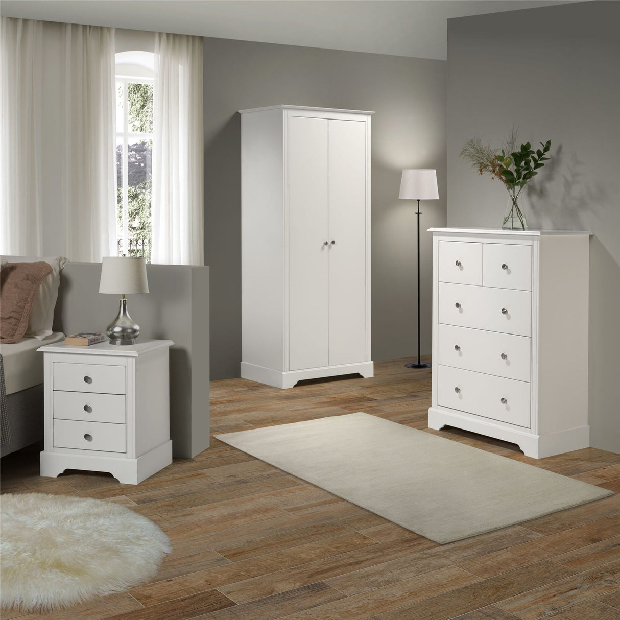 Stratford 2 Door Wardrobe - Seconique