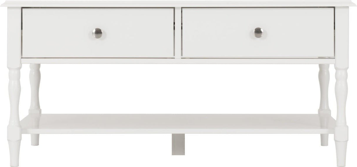 Stratford 2 Drawer Coffee Table - Seconique