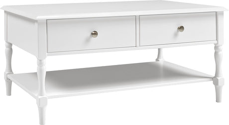 Stratford 2 Drawer Coffee Table - Seconique