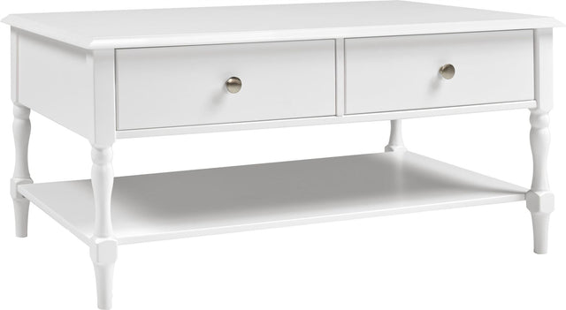 Stratford 2 Drawer Coffee Table - Seconique