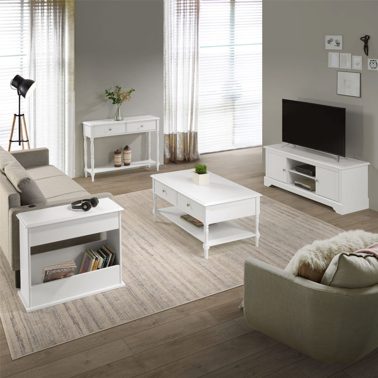 Stratford Sofa End Table - Seconique