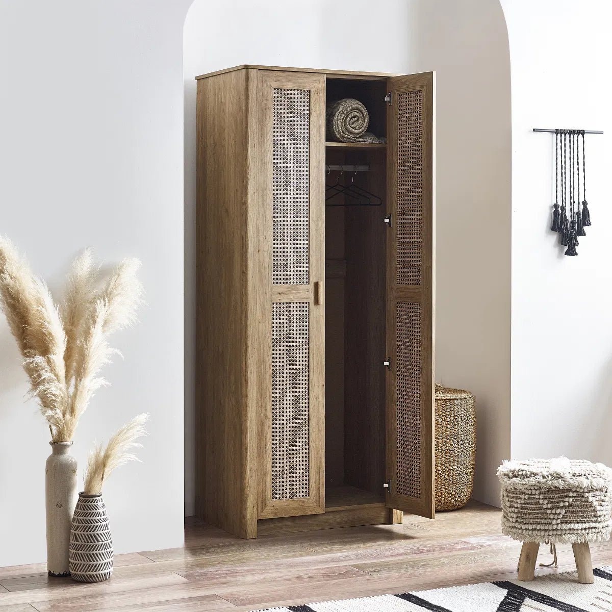 Sydney 2 Door Double Wardrobe - Julian Bowen