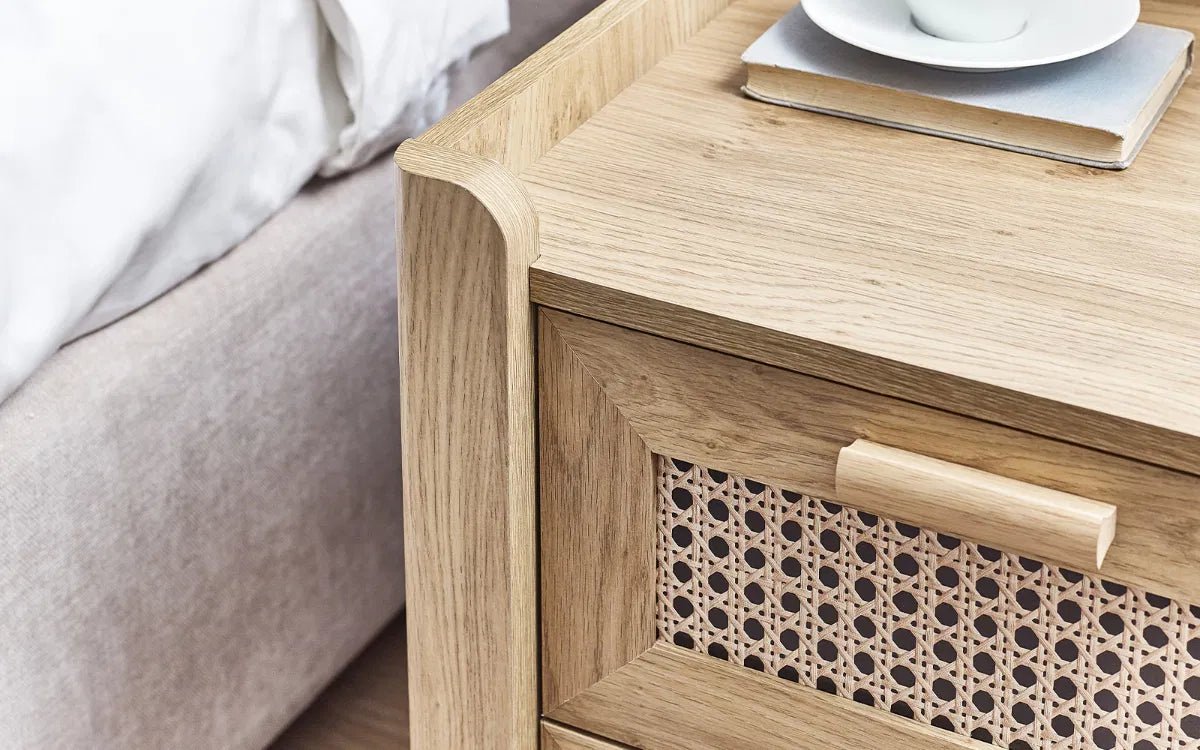 Sydney 2 Drawer Bedside Table - Julian Bowen