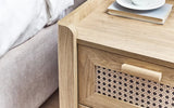 Sydney 2 Drawer Bedside Table - Julian Bowen