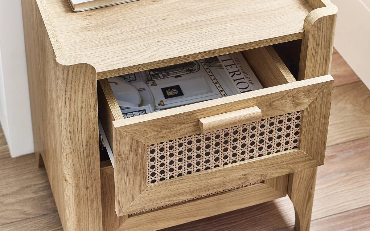 Sydney 2 Drawer Bedside Table - Julian Bowen