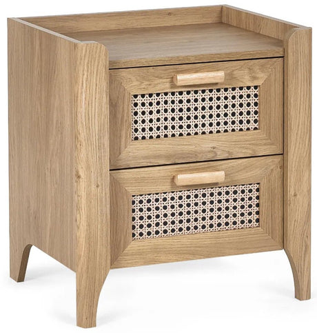 Sydney 2 Drawer Bedside Table - Julian Bowen
