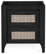 Sydney 2 Drawer Bedside Table - Julian Bowen