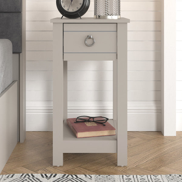 Clovelly 1 Drawer Bedside Table