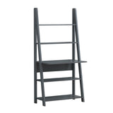 Riva Dark Grey Tall Ladder Desk