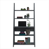 Riva Dark Grey Tall Ladder Desk