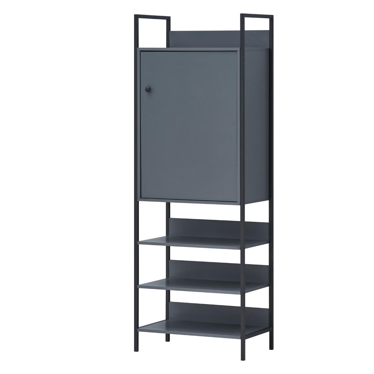 Zahra Storage Cabinet in Dark Grey