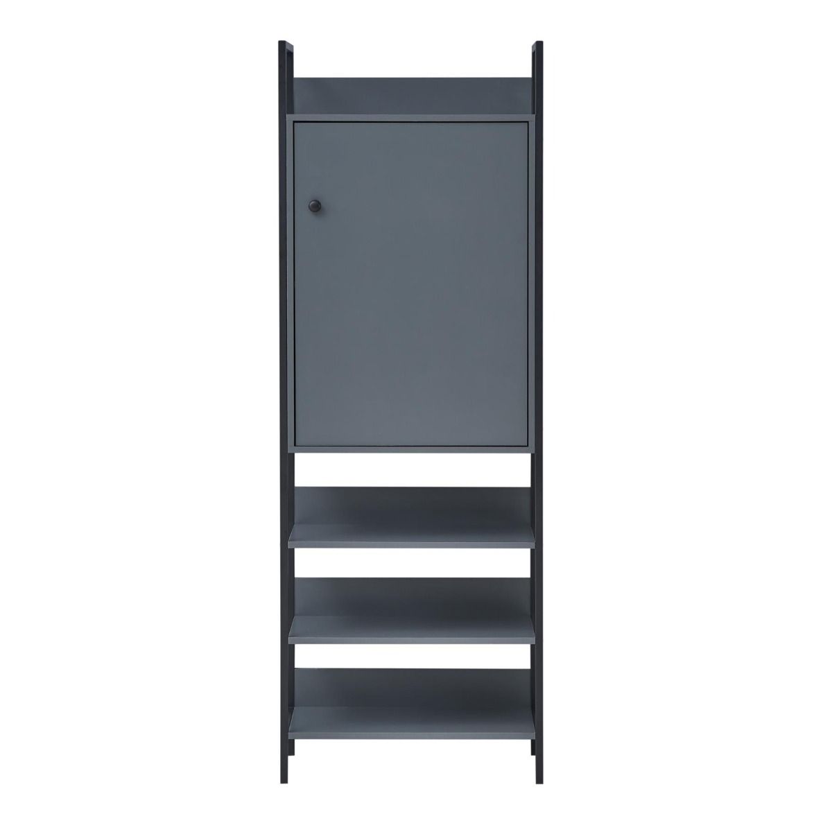 Zahra Storage Cabinet in Dark Grey