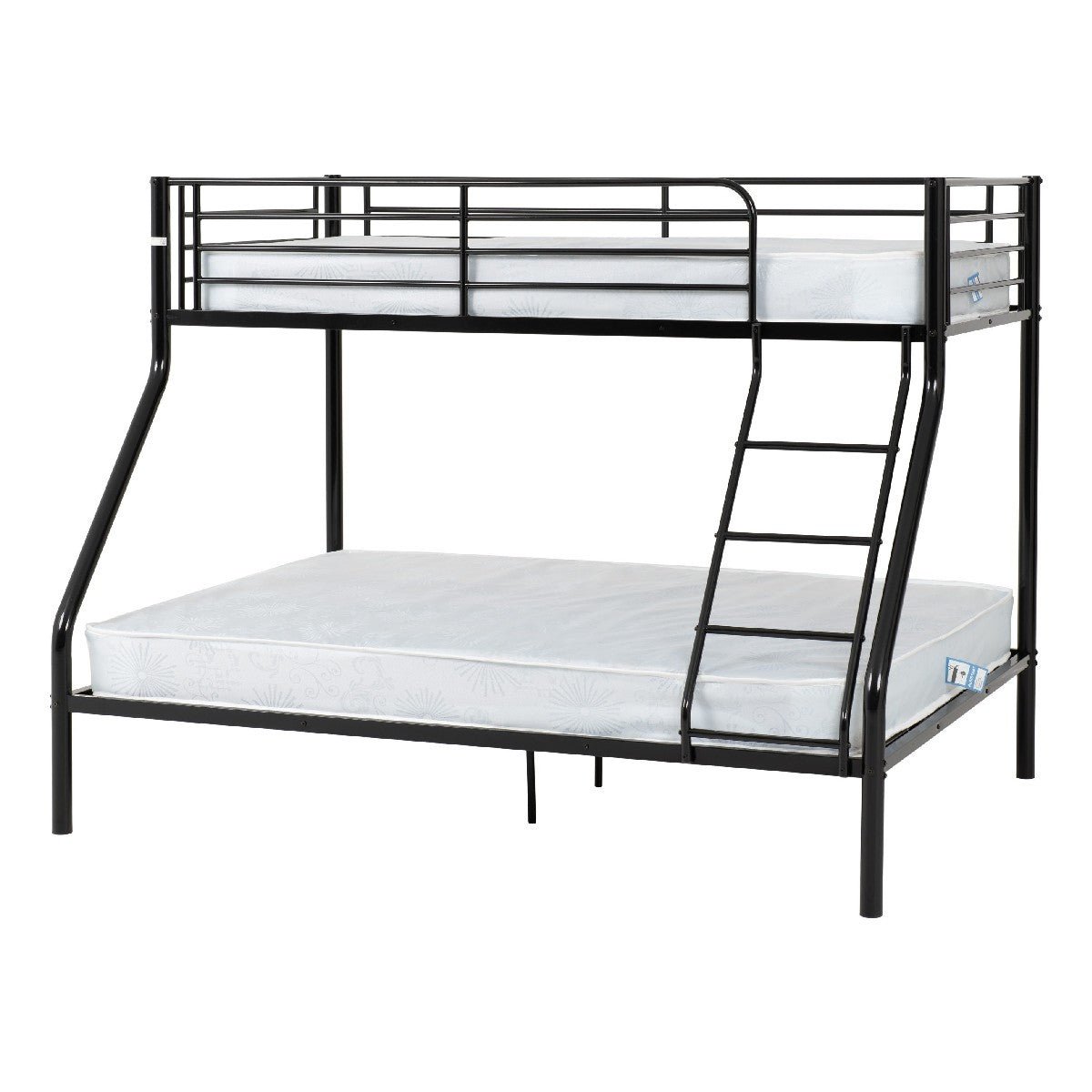 Tandi Metal Triple Sleeper Bunk Bed 3ft & 4ft6 - Seconique