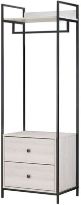 Alva Open Wardrobe with 2 Drawers