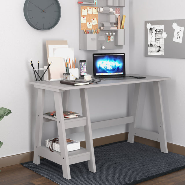 Tiva Grey Workstation - LPD