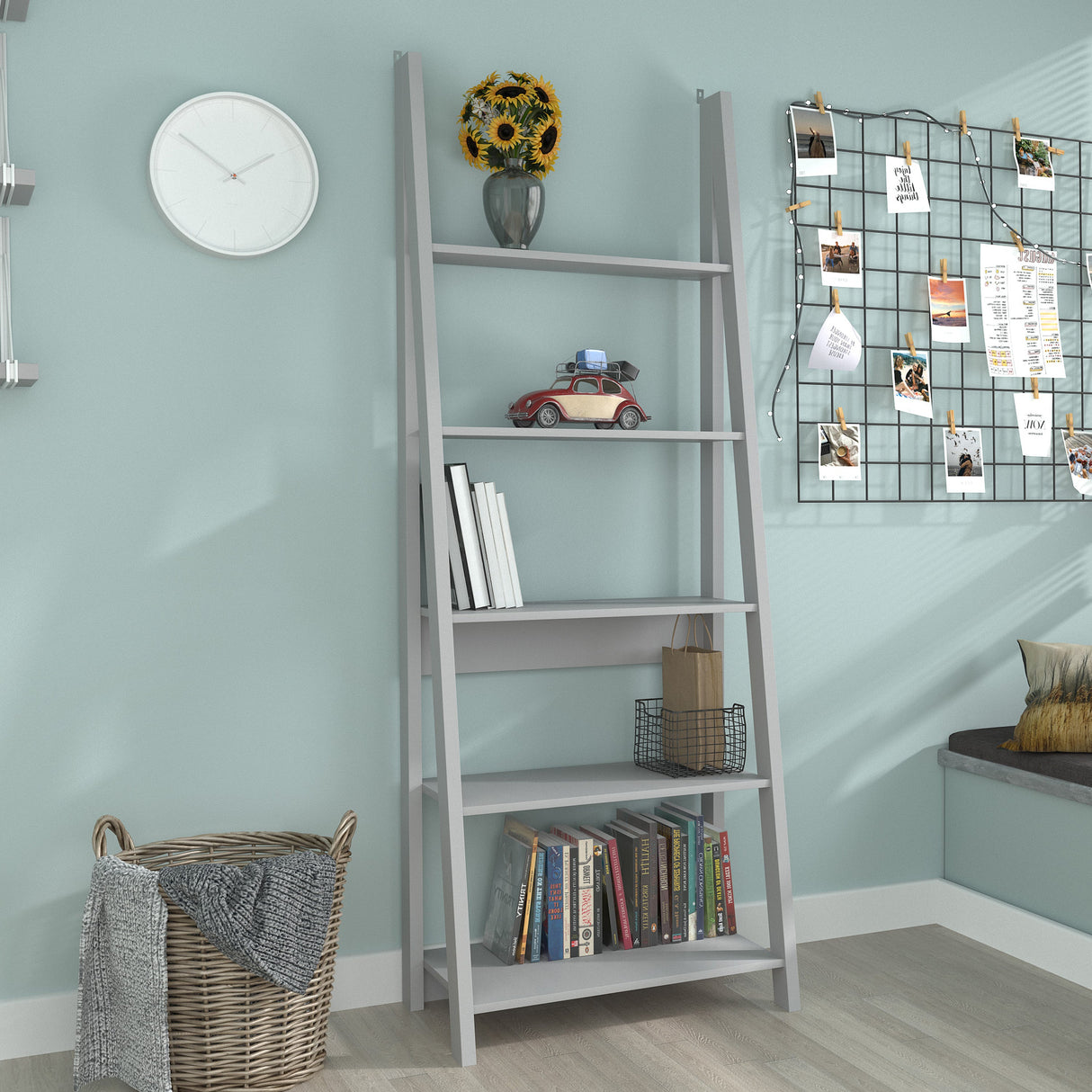 Tiva Ladder Bookcase - LPD