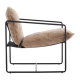 Tivoli Retro Fabric Occasional Chair - Seconique