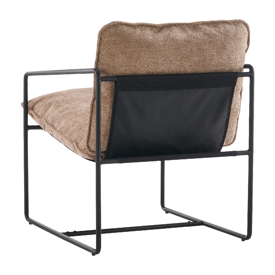 Tivoli Retro Fabric Occasional Chair - Seconique
