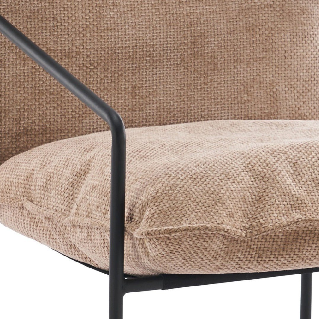 Tivoli Retro Fabric Occasional Chair - Seconique