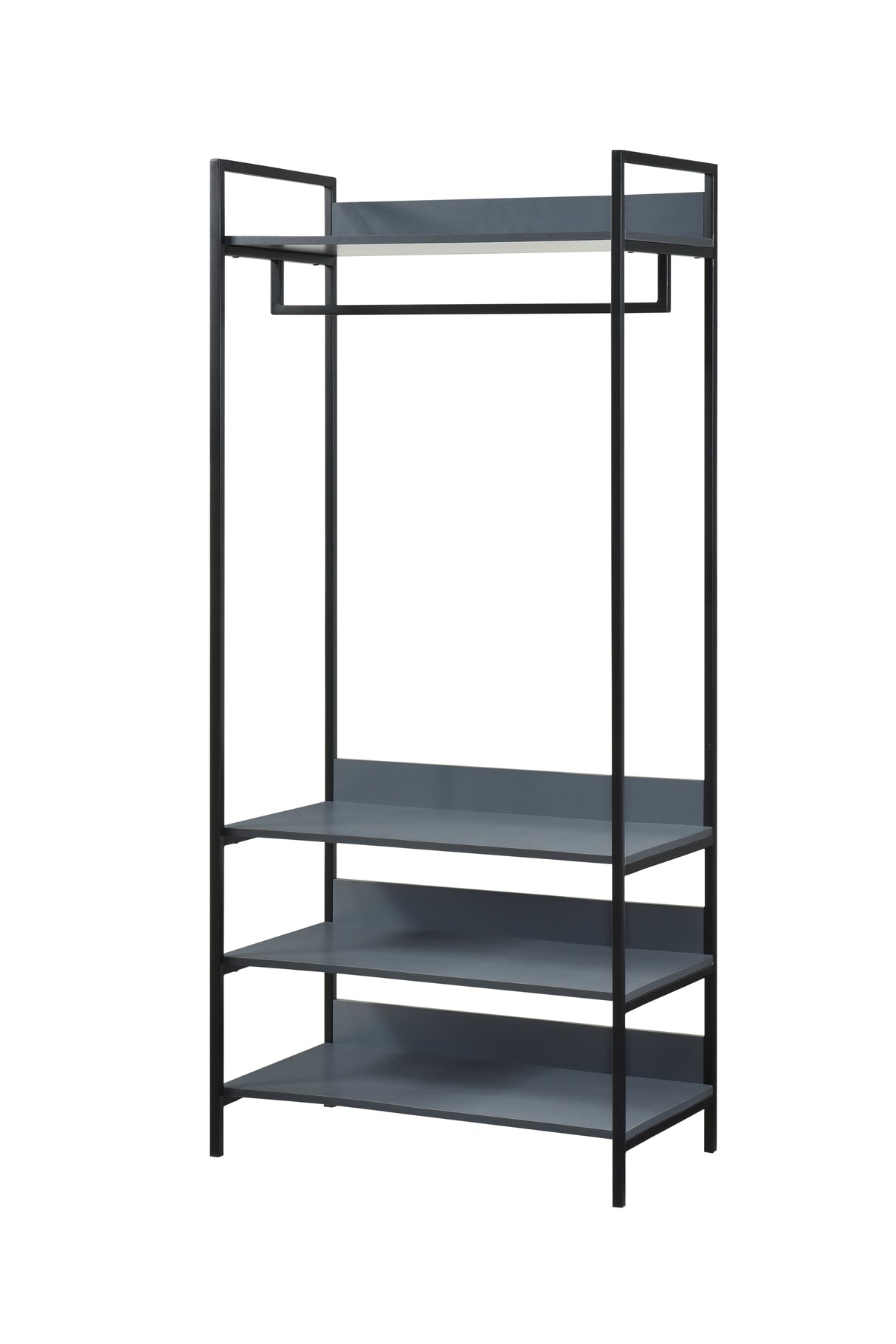 Alva Open Wardrobe with 4 Shelves