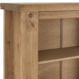 Tortilla Distressed Waxed Pine 1 Drawer Bookcase - Seconique