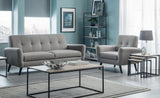 Tribeca Metal Frame Coffee Table - Julian Bowen