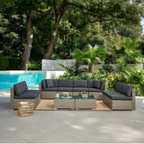 Tropez Rattan Garden Sofa and Table Furniture Set - TGC