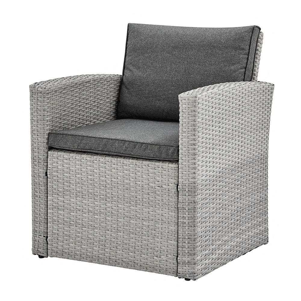 Two Tone Rattan Garden 5 Piece Sofa Dining Set - TGC