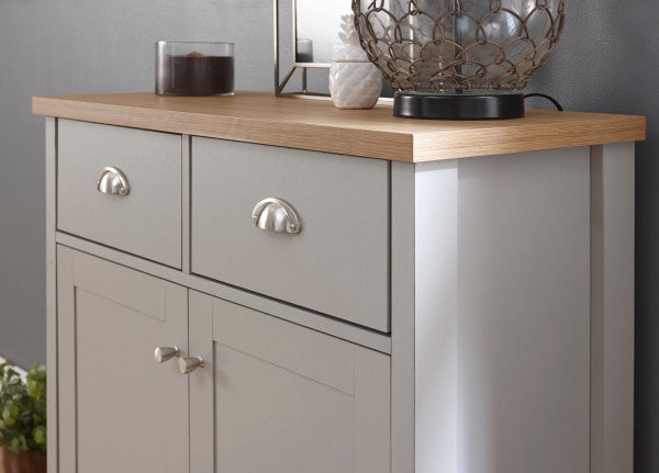 Lancaster 2 Door 2 Drawer Compact Sideboard