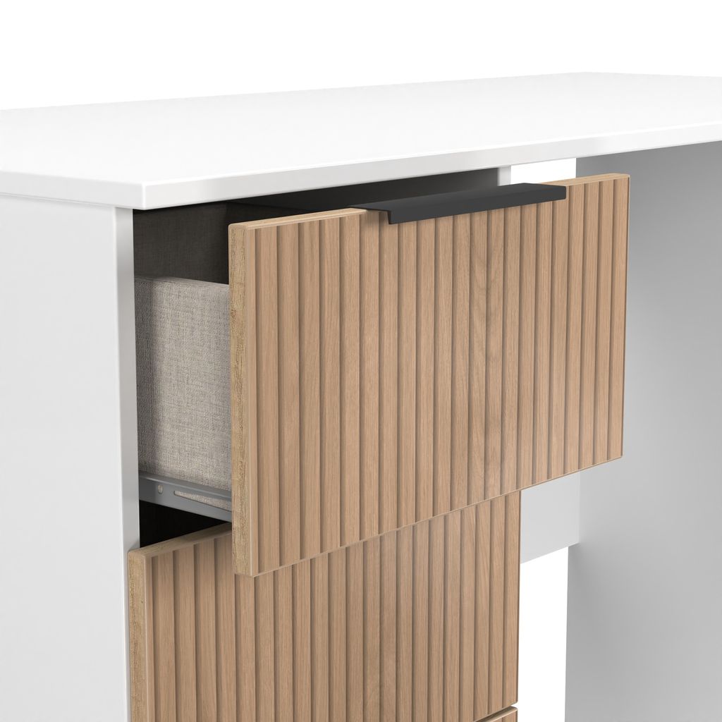 Java 3 Drawer Pedestal Desk