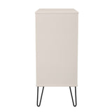 Harlequin 4 Drawer Chest with Black Hairpin Legs