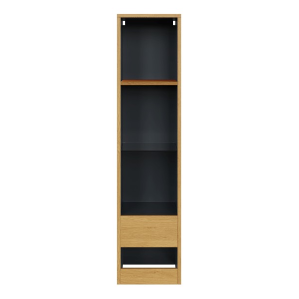 Leon Tall Shelf Unit with LED Lighting