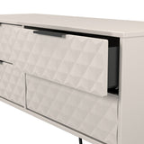 Harlequin 4 Drawer Bed Box with Black Hairpin Legs