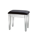 Valencia Mirrored Stool - Birlea