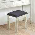 Valencia Mirrored Stool - Birlea