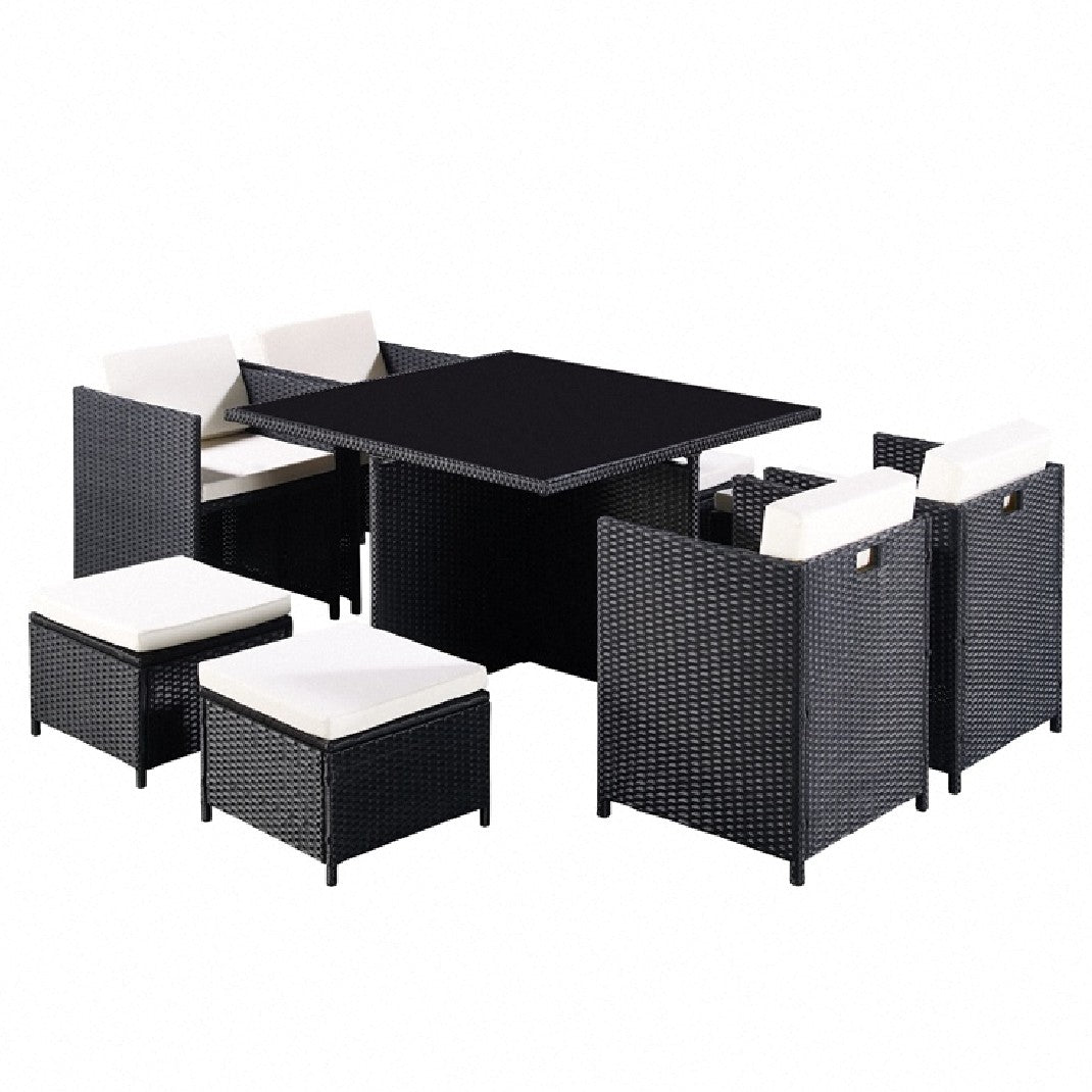 Venice 9 Piece Rattan Garden Set - TGC