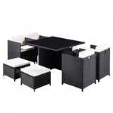 Venice 9 Piece Rattan Garden Set - TGC