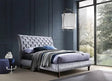 Venice Crushed Velvet Chesterfield Bed Frame - Time Living